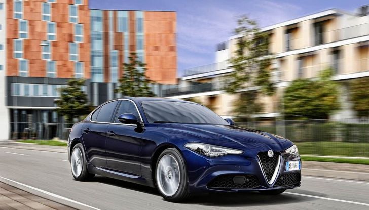 Alfa Romeo Giulia benzina 2.0 sbarca negli USA