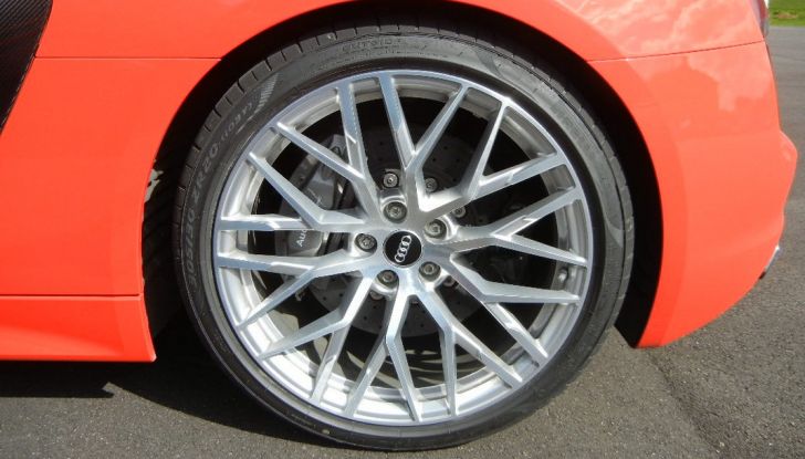 audi r8 ruota