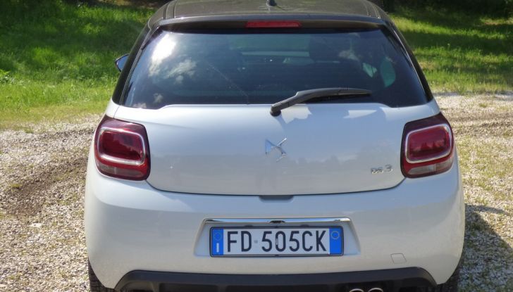 nuova DS3 Sport Chic posteriore