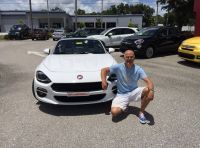 Fiat 124 Spider provata su strada in USA al suo debutto americano