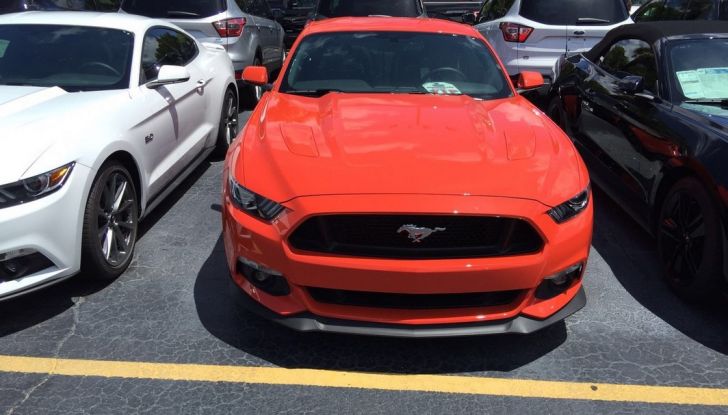 Ford Mustang test drive in Florida.