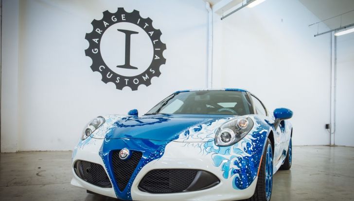 Lapo Elkann a Los Angeles con la one-off Alfa Romeo 4C Hokusai - Foto 2 di 10