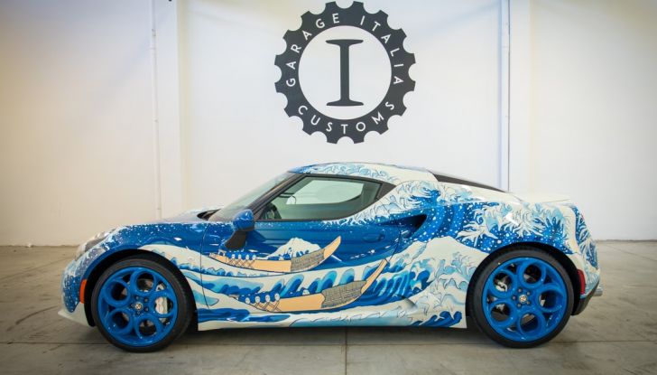 Lapo Elkann a Los Angeles con la one-off Alfa Romeo 4C Hokusai - Foto 4 di 10