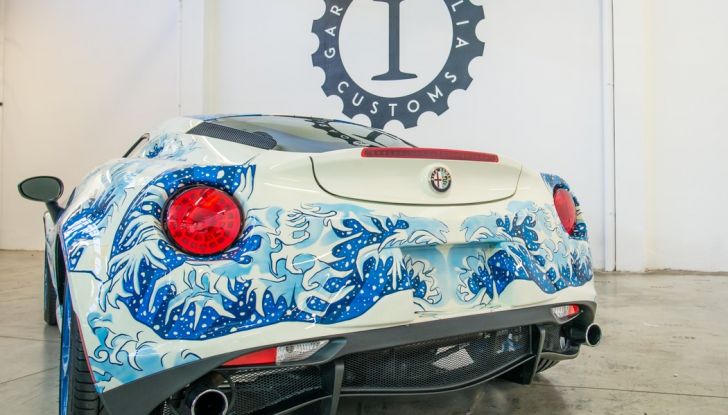 Lapo Elkann a Los Angeles con la one-off Alfa Romeo 4C Hokusai - Foto 6 di 10