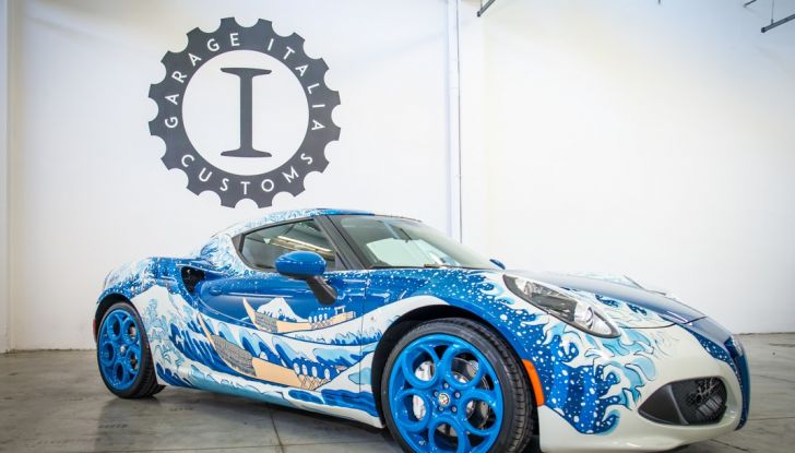 Lapo Elkann a Los Angeles con la one-off Alfa Romeo 4C Hokusai - Foto 1 di 10