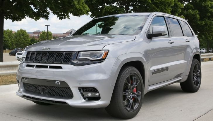 Jeep Grand Cherokee Trackhawk 2018 con motore Hellcat da 707CV - Foto 4 di 9