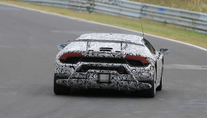 Lamborghini Huracan Superleggera 2017: le foto spia dei test al Nurburgring - Foto 20 di 20