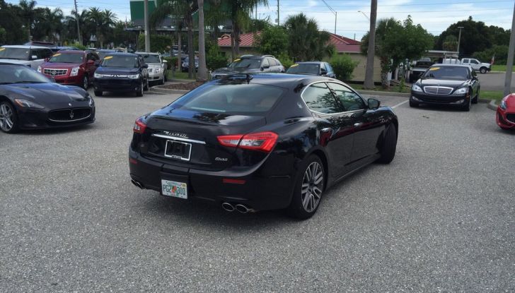 Provata su strada in Florida (USA) la nuova Maserati Ghibli Q4 da 404 CV - Foto 12 di 12