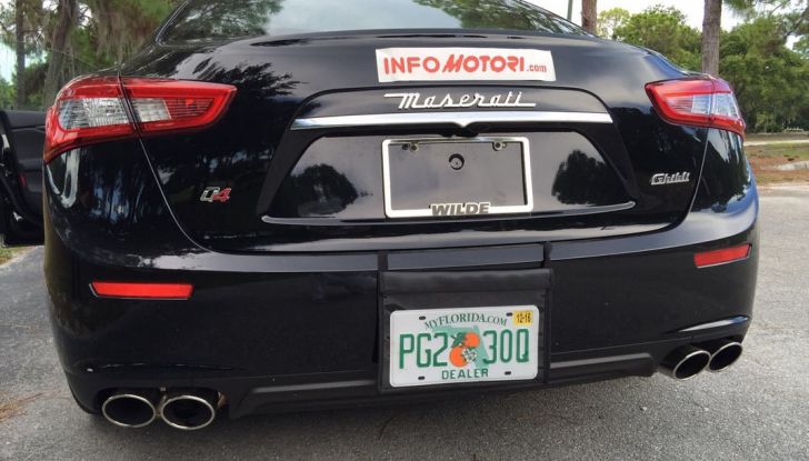 Provata su strada in Florida (USA) la nuova Maserati Ghibli Q4 da 404 CV - Foto 10 di 12