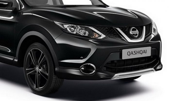 Nissan Qashqai Black Edition, serie speciale da 3.360 unità (3)