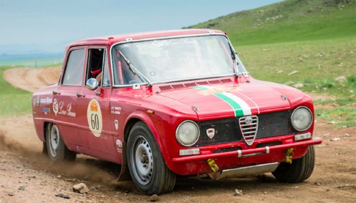 Nuova Alfa Giulia festeggia le Alfa storiche della Pechino-Parigi - Foto 3 di 6