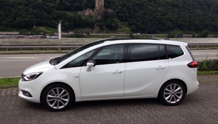 Nuova Opel Zafira 2016 particolare
