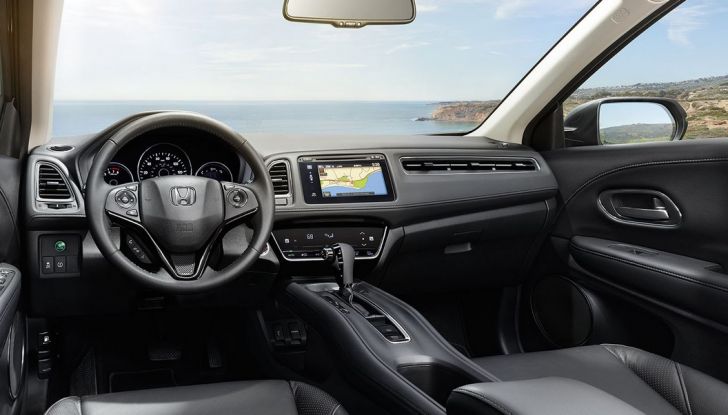 2016 honda hrv interni.