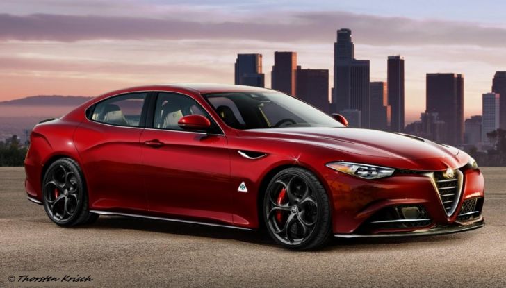 Alfa Romeo Alfetta 2018 verso il ritorno: il rendering di Thorsten Krisch - Foto 1 di 7