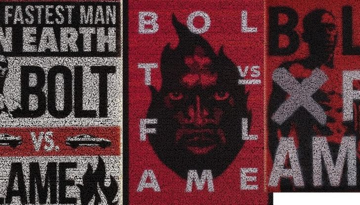 Usain Bolt, 6 volte medaglia d’oro alle Olimpiadi, sfida il fuoco - Foto 8 di 9