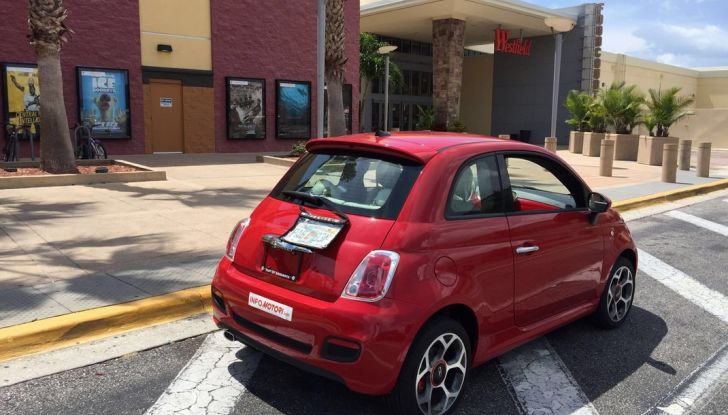 Fiat 500, test drive in Florida.