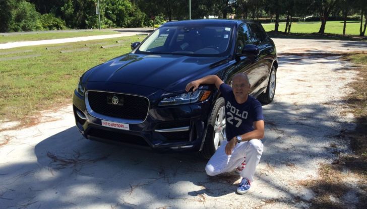 Jaguar F-Pace provata su strada negli USA, in Florida - Foto 7 di 19