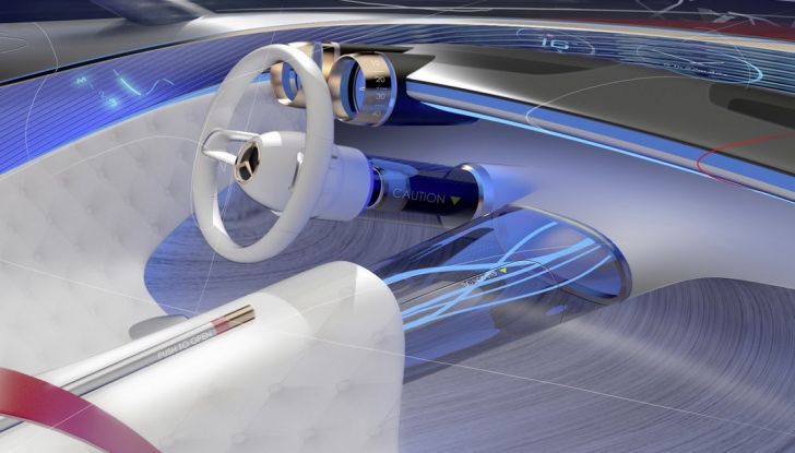 Vision Mercedes-Maybach 6: una concept elettrica da 750 CV - Foto 12 di 21