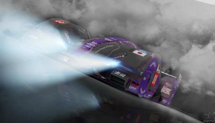 La Honda LHX Concept 2030: la LMP1 a Fuel Cell con pneumatici in grafene - Foto 14 di 20