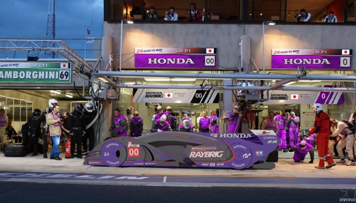La Honda LHX Concept 2030: la LMP1 a Fuel Cell con pneumatici in grafene - Foto 15 di 20