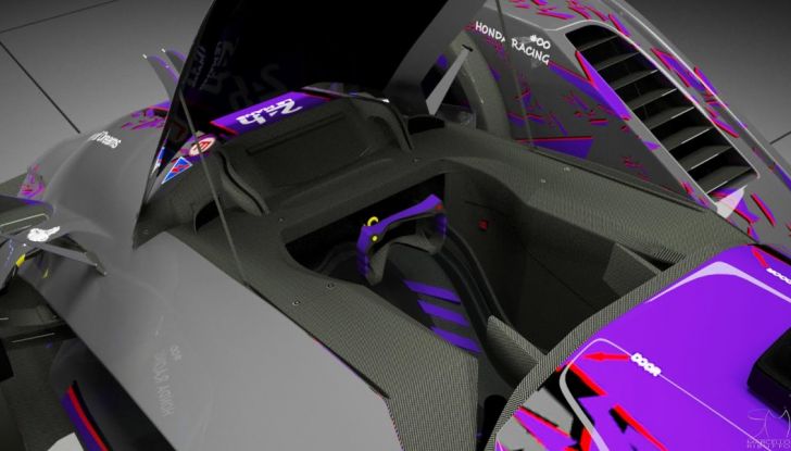 La Honda LHX Concept 2030: la LMP1 a Fuel Cell con pneumatici in grafene - Foto 5 di 20