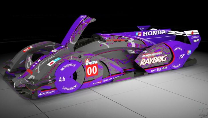La Honda LHX Concept 2030: la LMP1 a Fuel Cell con pneumatici in grafene - Foto 8 di 20