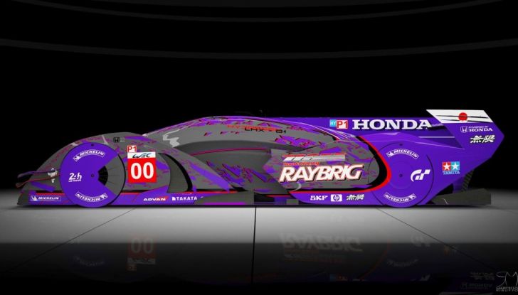 La Honda LHX Concept 2030: la LMP1 a Fuel Cell con pneumatici in grafene - Foto 10 di 20