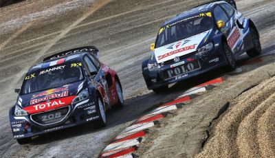 Le Peugeot 208 WRX nell’arena