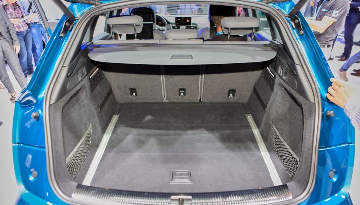 q5 audi bagagliaio