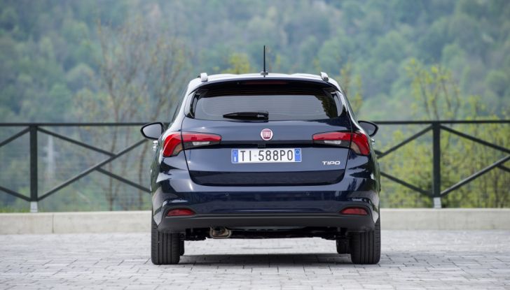 Fiat Tipo Sw posteriore.