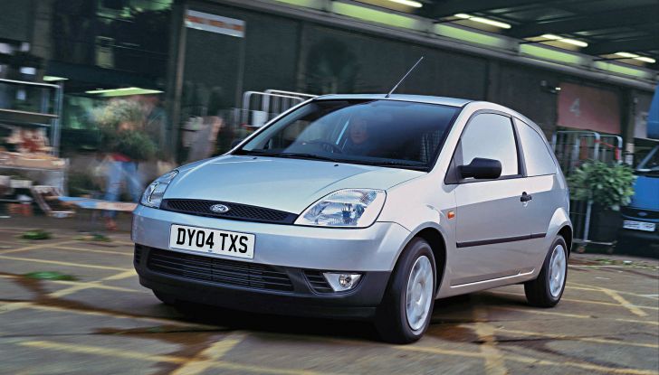 Nuova Ford Fiesta Van, UK.