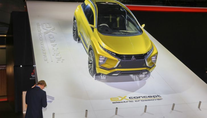 Mitsubishi e-Volution Concept, il SUV coupé sportivo elettrico - Foto 5 di 6
