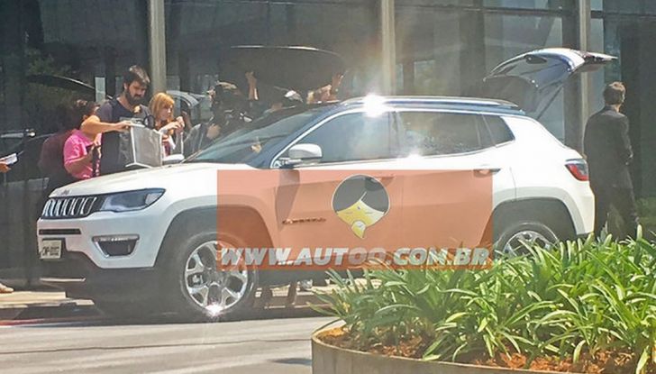 Nuova Jeep Compass, prime foto spia dal Brasile - Foto 1 di 6