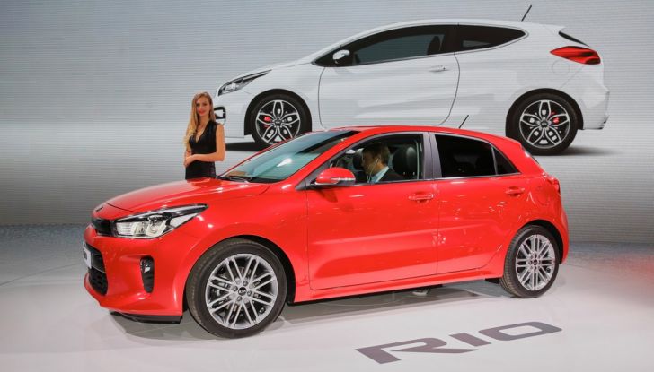 Salone Parigi nuova Kia Rio