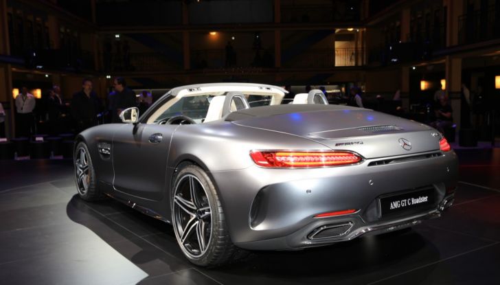 auto novità mercedes amg GT C Roadster Salone di Parig