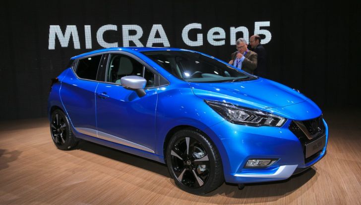 Nuova Nissan Micra 2017 svelata al Salone di Parigi 2016 - Foto 1 di 18