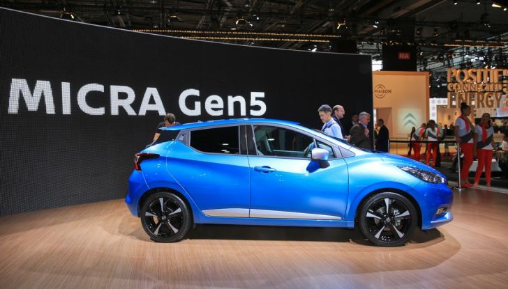 Nuova Nissan Micra 2017 svelata al Salone di Parigi 2016 - Foto 8 di 18