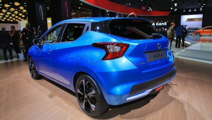 Nuova Nissan Micra 2017 svelata al Salone di Parigi 2016 - Foto 5 di 18