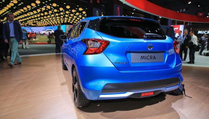 Nuova Nissan Micra 2017 svelata al Salone di Parigi 2016 - Foto 15 di 18