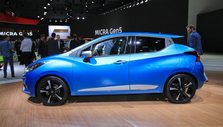 Nuova Nissan Micra 2017 svelata al Salone di Parigi 2016 - Foto 2 di 18