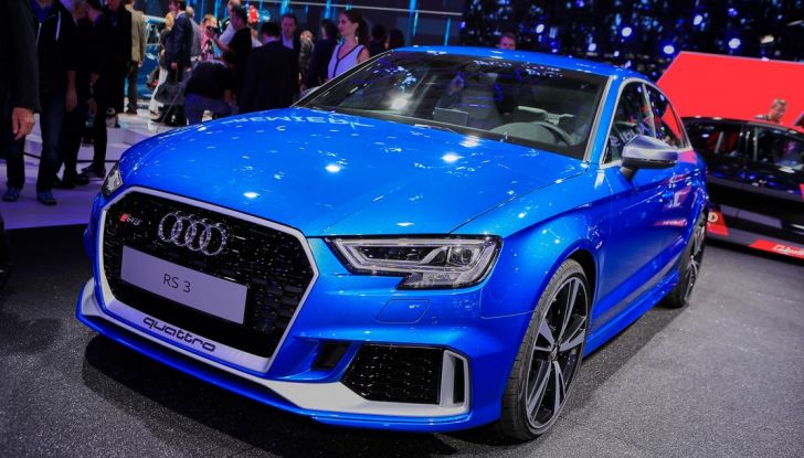 novità salone parigi 2016 RS3