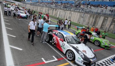 A Vallelunga Mattia Drudi si aggiudica la terza gara della Carrera Cup Italia