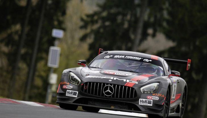 Doppel Podium Mercedes AMG Nürburgring Nordschleife