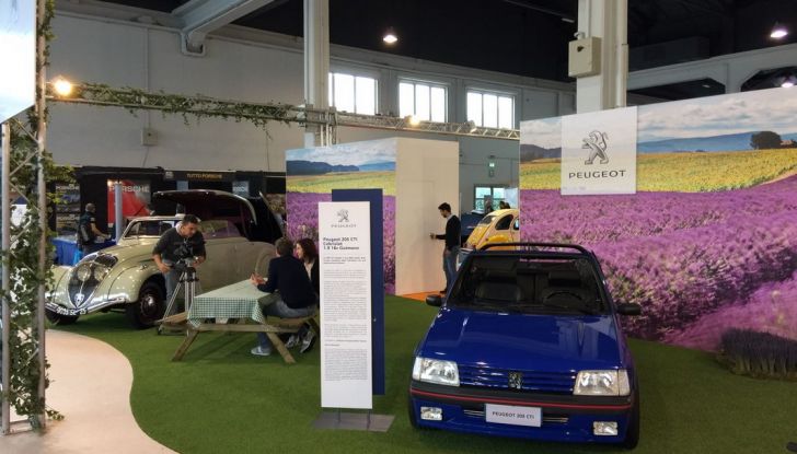 Peugeot al Salone Auto e Moto d’Epoca: i trent’anni della 205 - Foto 7 di 11