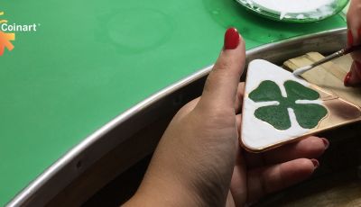 La storia di Coinart: Il logo Quadrifoglio dipinto a mano, proprio come Ferrari