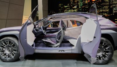 Lexus UX Concept: linee estreme ed ologrammi a Parigi 2016
