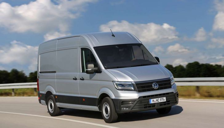 Volkswagen Crafter prova su strada del veicolo commerciale di nuova generazione - Foto 1 di 34