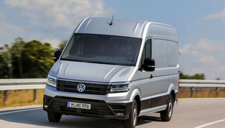 Volkswagen Crafter prova su strada del veicolo commerciale di nuova generazione - Foto 12 di 34