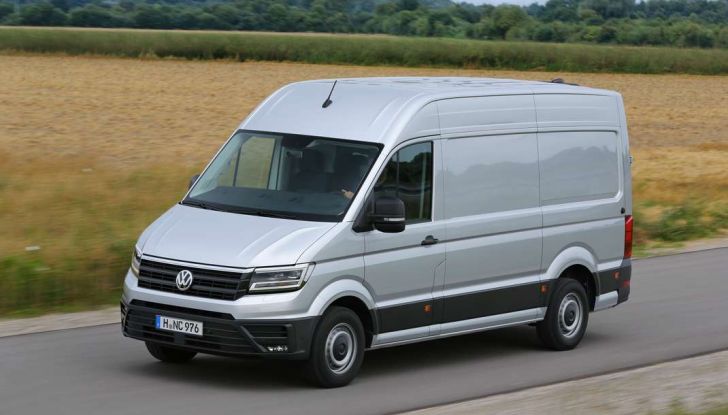 Volkswagen Crafter prova su strada del veicolo commerciale di nuova generazione - Foto 7 di 34