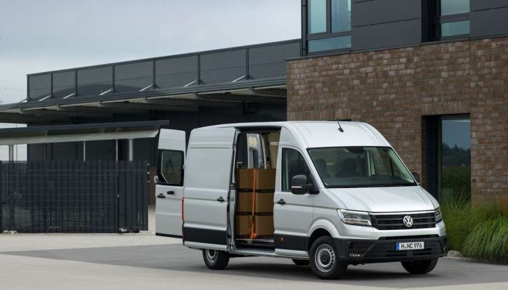 Volkswagen Crafter prova su strada del veicolo commerciale di nuova generazione - Foto 23 di 34